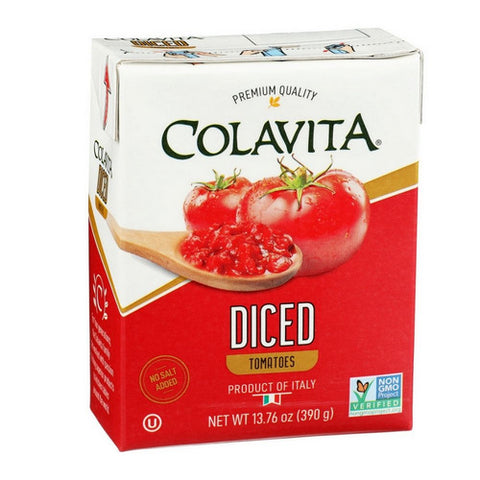 Colavita, Italian Diced Tomatoes, 13.76Oz (Case Of 16)