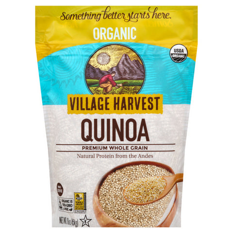 Village Harvest, Quinoa Premium Whole Grain, 16 Oz (Case Of 6)