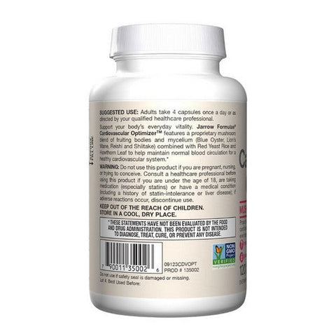 Jarrow Formulas, Cardiovascular Optimizer, 120 VegCaps