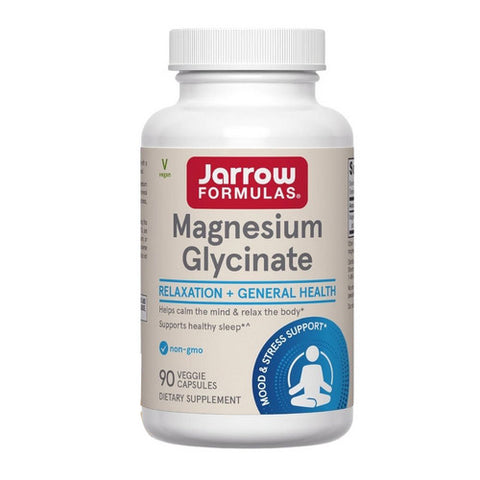 Magnesium Glycinate 90 Caps by Jarrow Formulas