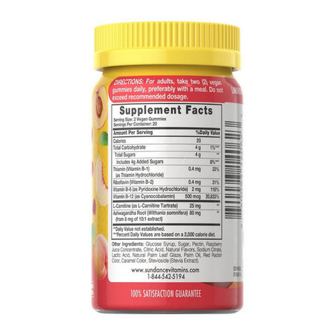 Sundance, Vitamin B-12 Energy Gummies, 40 Count