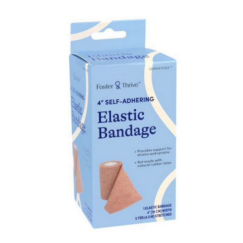 Elastic Bandage  4" Self Adhering 1 Count by Foster And Thrive