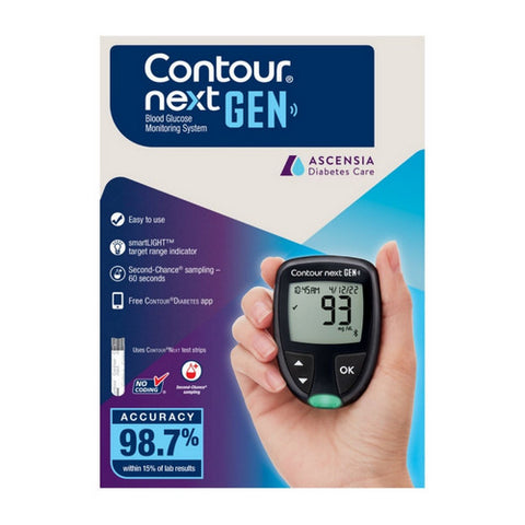 Generation Blood Glucose System 1 Count by Contour