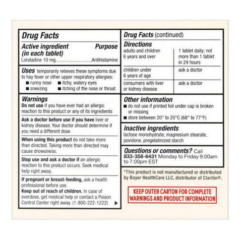 Foster And Thrive, Allergy Relief Loratadine, 10 Mg, 70 Tabs Foster And Thrive