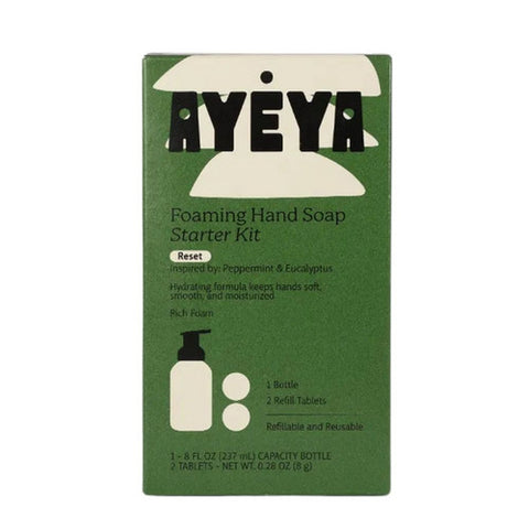 Foaming Hand Soap Peppermint Plus Eucalyptus 0.28 Oz by Ayeya