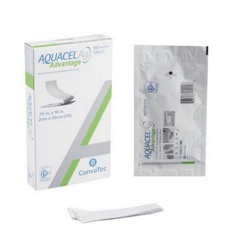 Aquacel Advantage Silver Dressing 75 X 18 Inch Box Of 5 by Convatec