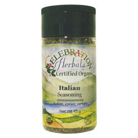 Organic Italian Seasoning Salt Free 0.63 Oz by Celebration Herbals