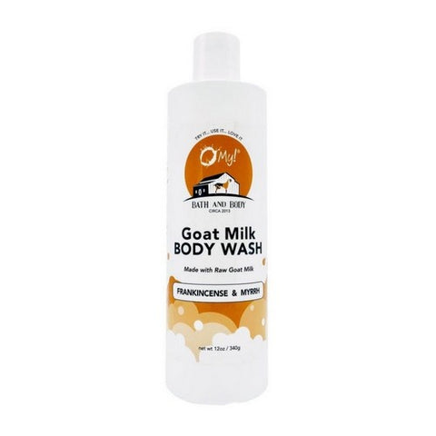 Goat Milk Body Wash Frankincense And Myrrh 12 Oz by O MY!