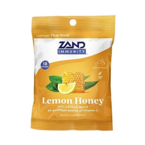 Lemon Honey Lozenges 1.69 Oz by Zand