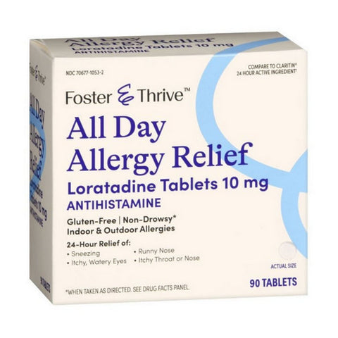 All Day Allergy Relief 90 Tabs by Foster And Thrive