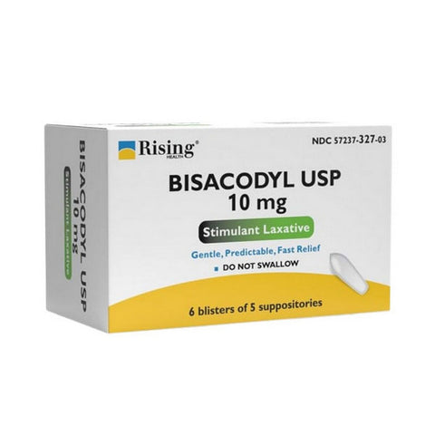 Bisacodyl Stimulant Laxative Usp 30 Count by Rising Pharmaceuticals