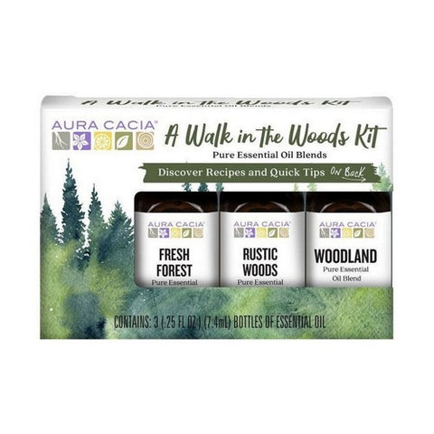 Walk In The Woods Kit 0.25 Oz by Aura Cacia