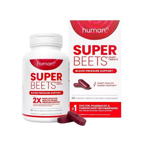 Humann, Humann SuperBeets Heart Tablets, 60 Count