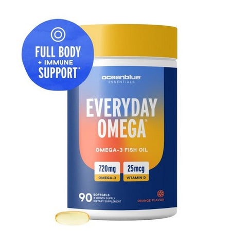 Oceanblue, Everyday Omega Orange, 90 Softgels