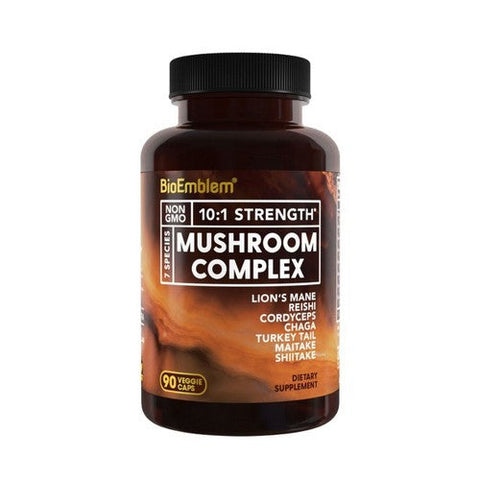 BioEmblem, Mushroom Complex, 90 Veg Caps BioEmblem