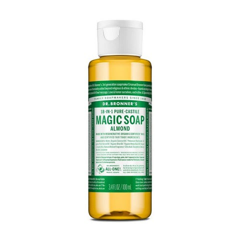 18-In-1 Pure Castile Magic Soap Almond 3.4 Oz by Dr.Bronner's