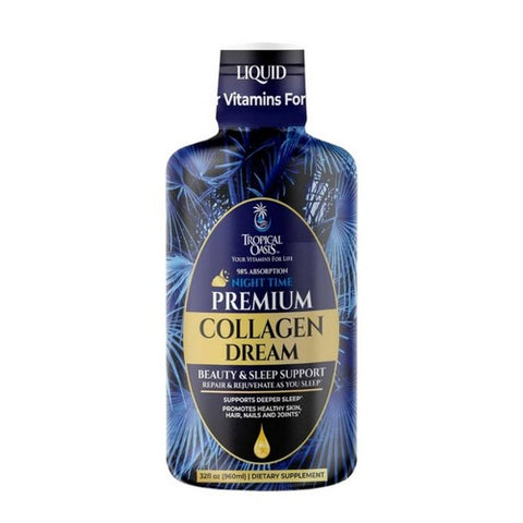 Collagen Dream Nighttime Sleep And Beauty Aid 32 Oz by Tropical Oasis