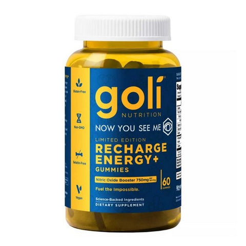 Goli Nutrition, Recharge Energy Gummies, 60 Count Goli Nutrition