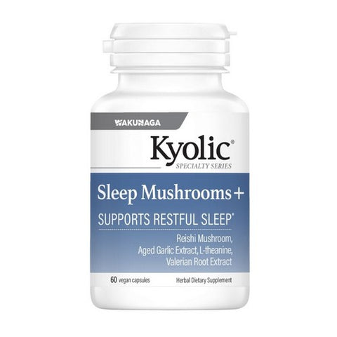 Sleep Mushrooms Plus 60 Veg Caps by Kyolic