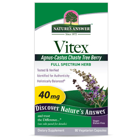 Nature's Answer, Vitex Agnus-Castus (Chastetree Berry), 90 Caps