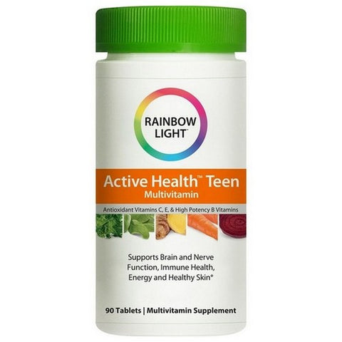 Rainbow Light, Active Health Teen Multivitamin, 90 Tabs