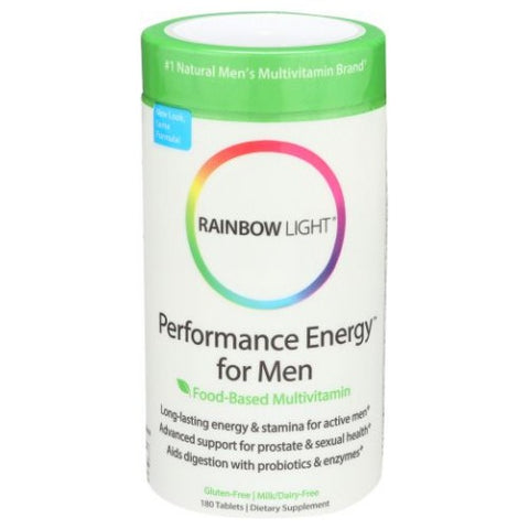 Rainbow Light, Performance Energy for Men, 180 Tabs