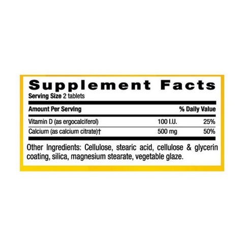 Country Life, Calcium Citrate with D & Bioperine, 120 Tabs