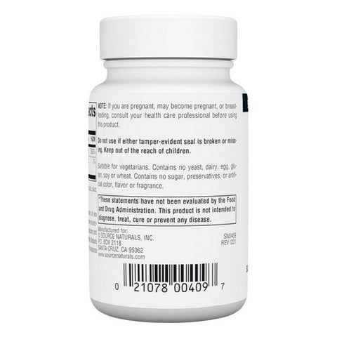 Source Naturals, Vitamin B-2, 100 mg, 100 Tabs