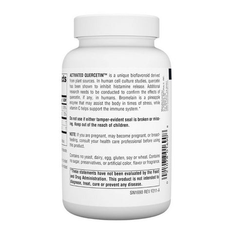Source Naturals, Activated Quercetin Capsule, 100 Caps