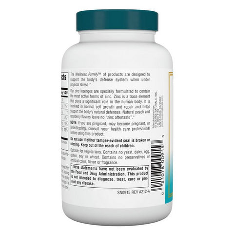 Source Naturals, Wellness Zinc Lozenges, 60 Tabs