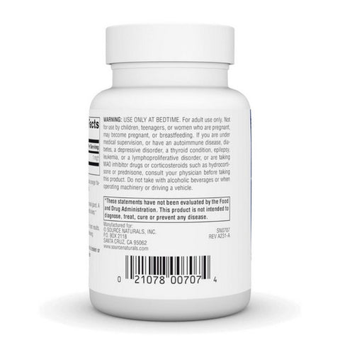 Source Naturals, Sleep Science Melatonin Orange, 1 mg, Sublingual Orange 200 Tabs