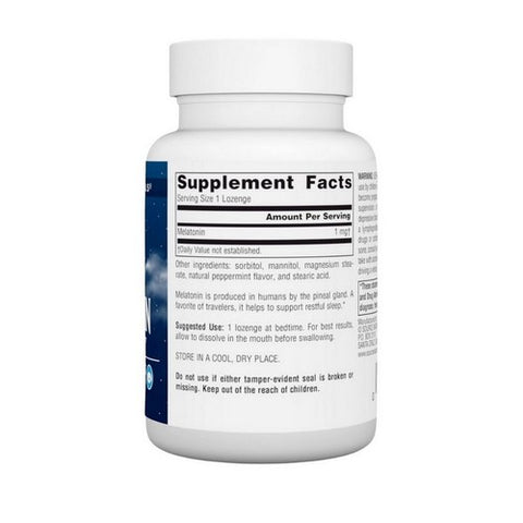 Source Naturals, Melatonin, 2.5 mg, Sublingual Peppermint 200 Tabs