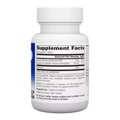 Source Naturals, Melatonin, 3 mg, 60 Tabs