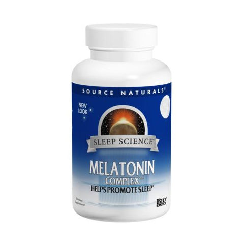 Source Naturals, Melatonin Complex Orange, 3 mg, 50 Tabs