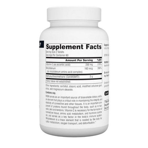 Source Naturals, MSM, 1000 MG, 120 Tabs