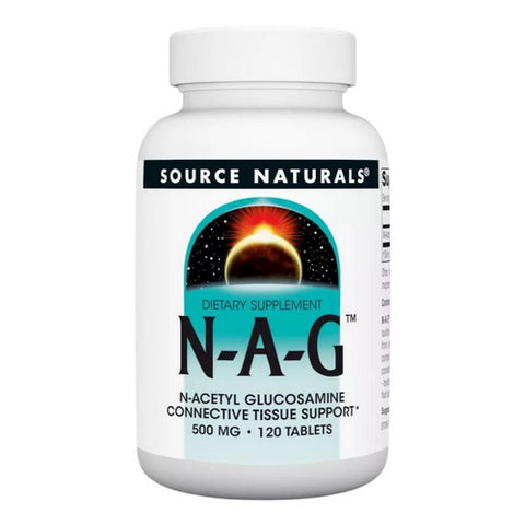 Source Naturals, N-A-G, 500 mg, 120 Tabs