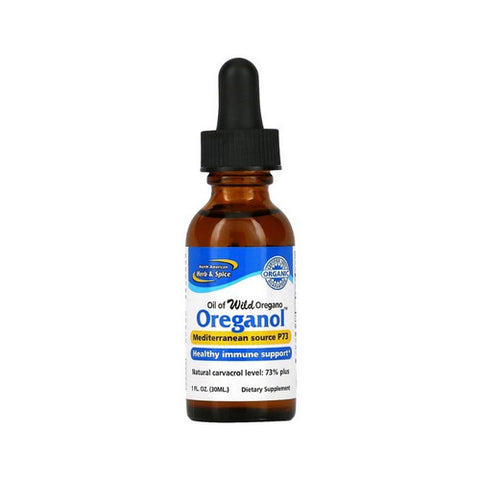 North American Herb & Spice, Oil of Oregano (Organol - Regular Strength), 1 Oz (432 drops)