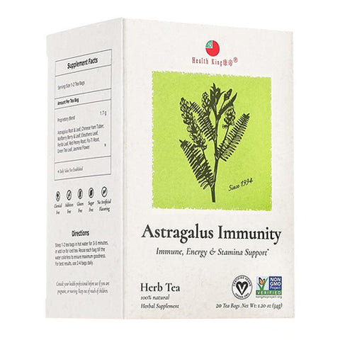 Health King, Astragalus Immunity Tea, 20bg