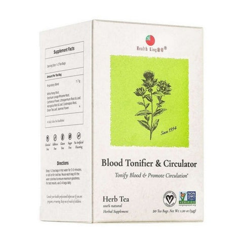 Health King, Blood Toner & Circulator Tea, 20bg
