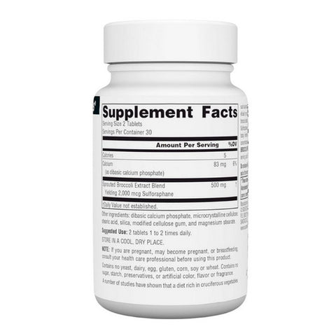 Source Naturals, Broccoli Sprouts Extract, 60 Tabs