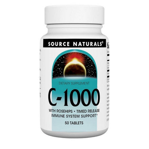 Source Naturals, C-1000, 1000 mg, 50 Tabs Source Naturals