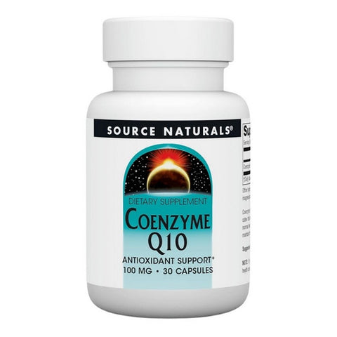 Source Naturals, Coenzyme Q10, 100 mg, 30 Caps