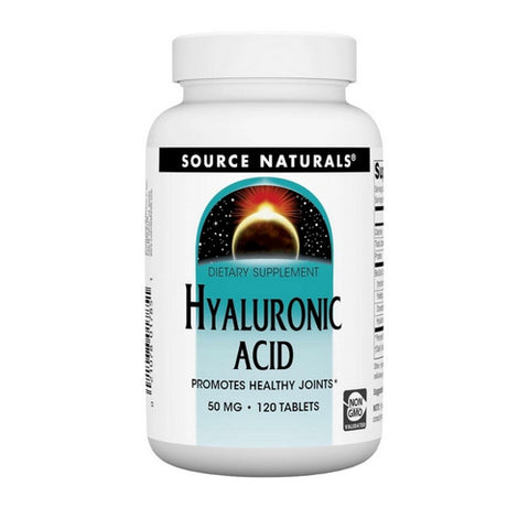 Source Naturals, Hyaluronic Acid, 50 mg, 120 Tabs