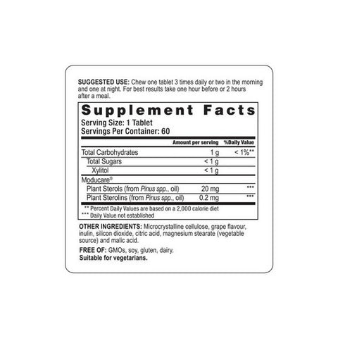 Moducare, Moducare, CHEWABLE GRAPE, 60 CT