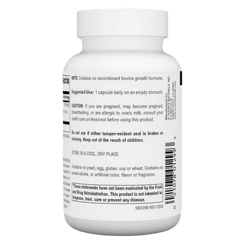 Source Naturals, Colostrum, 500 MG, 60 Caps