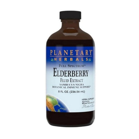 Planetary Herbals, Full Spectrum Elderberry, Fluid Extract 8 Fl Oz Planetary Herbals