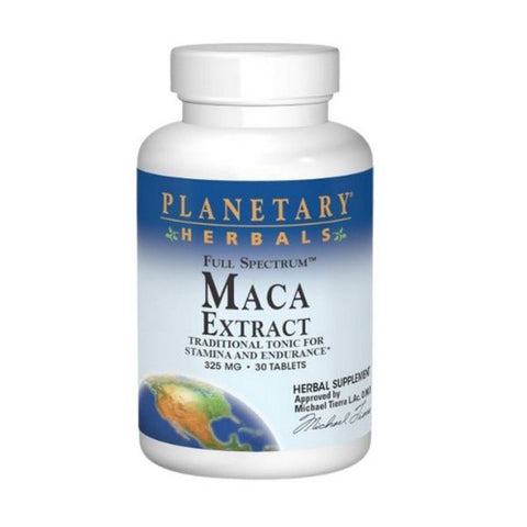Planetary Herbals, Full Spectrum Maca Extract, 325 mg, 30 Tabs