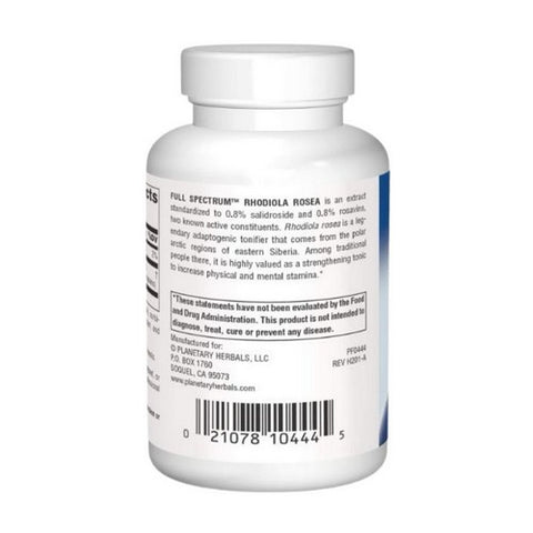 Planetary Herbals, Full Spectrum Rhodiola Rosea Extract, 60 Tabs