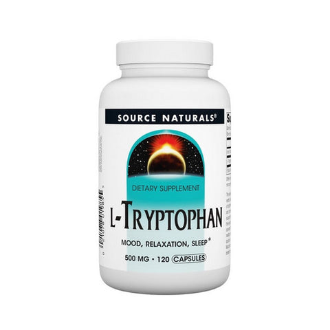 Source Naturals, L-Tryptophan, 500 MG, 120 Caps