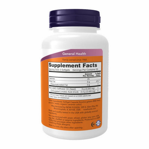 Now Foods, CLA - Conjugated Linoleic Acid, 800 Mg, 90 Softgels